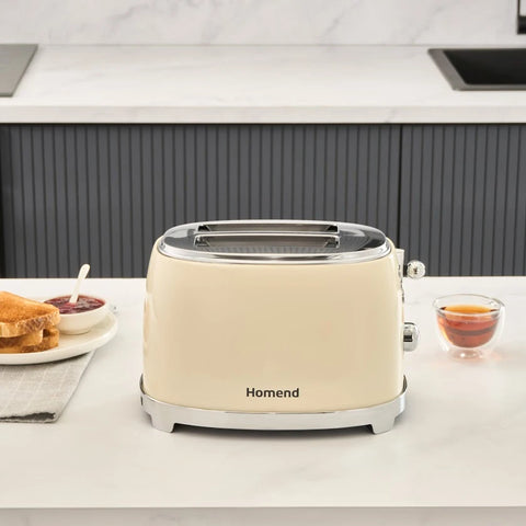 Homend Vintage Breadfast 1527H Toaster Cream  