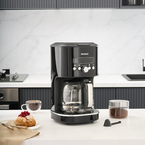 Homend Vintage Coffeebreak 5027H Filterkaffeemaschine Schwarz
