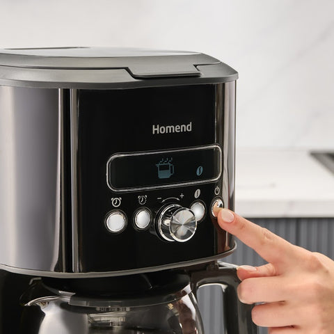Homend Vintage Coffeebreak 5027H Filterkaffeemaschine Schwarz