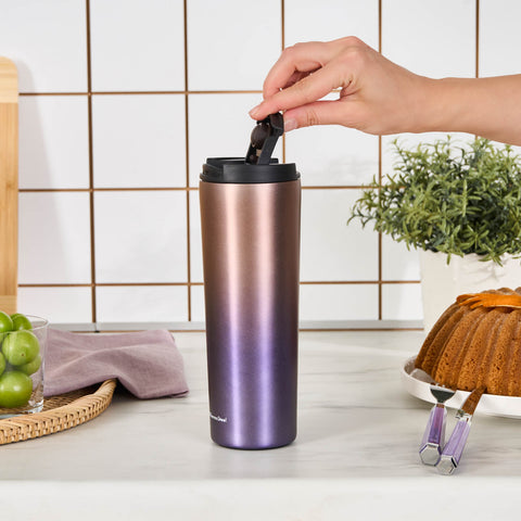 Karaca Violet, Paslanmaz Çelik Termos, 450ML