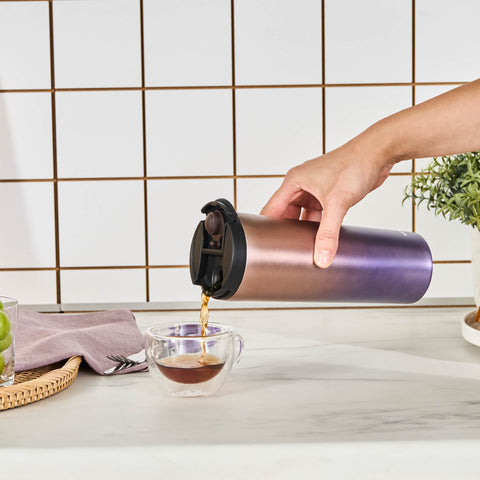 Karaca Violet, Paslanmaz Çelik Termos, 450ML