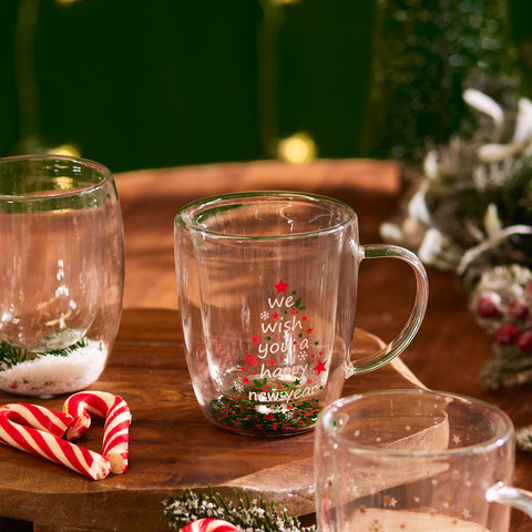 Karaca New Year Pia Tree Becher 350 ml