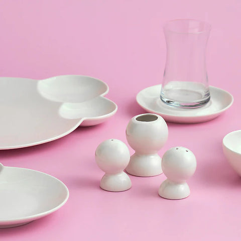 Karaca Stream Bone Blow Service Breakfast Set 26 Pieces for 6 People