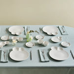 Karaca Stream Bone Blow Service Breakfast Set 26 Pieces for 6 People