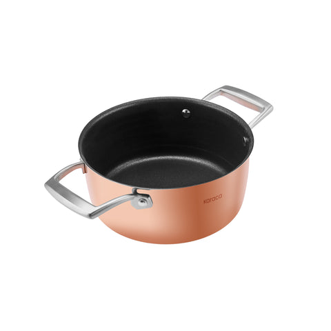 Karaca Biodiamond Copper – 7-teiliges Topf- und Pfannenset