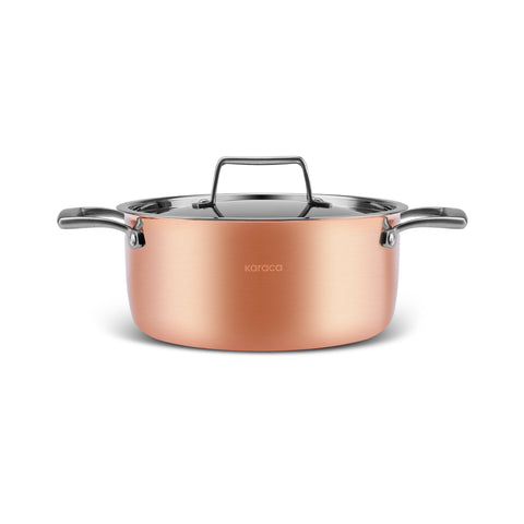 Karaca Biodiamond Copper – 7-teiliges Topf- und Pfannenset