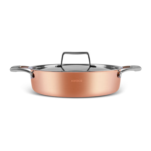 Karaca Biodiamond Copper – 7-teiliges Topf- und Pfannenset