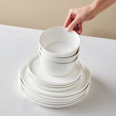 Karaca Salvare New Generation Bone Geschirrset, 6 Personen, 18 Teilig