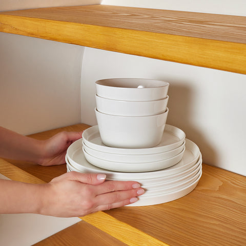 Karaca Salvare New Generation Bone Geschirrset, 6 Personen, 18 Teilig
