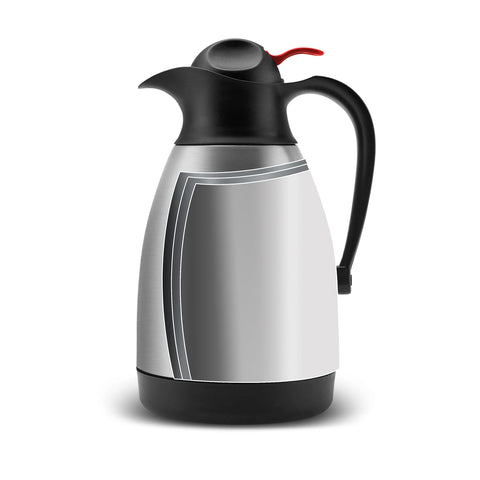 Karaca Clark Teekanne-Thermoskanne, 2 L, Inox