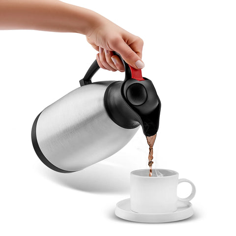 Karaca Clark Teekanne-Thermoskanne, 2 L, Inox