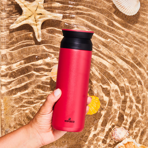 Karaca Rainbow Çelik Sızdırmaz Termos 500 Ml Kırmızı