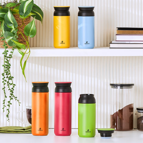 Karaca Rainbow Steel Leakproof Thermos 350 Ml Blue