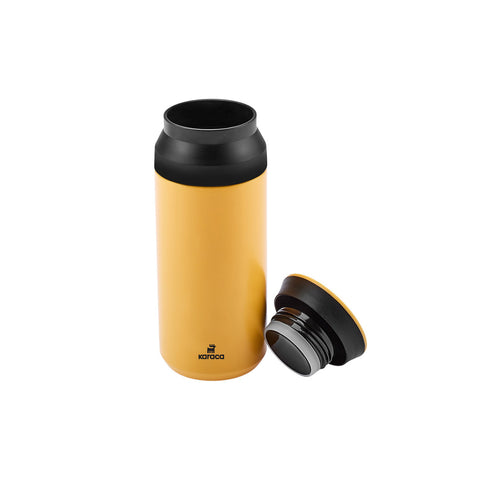 Karaca Rainbow Steel Leakproof Thermos 350 Ml Yellow