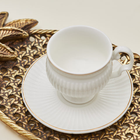 Karaca Malta Kaffeetassen-Set, 6 Personen, 100 ml