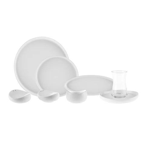 Karaca Forever Bone Olla, 6 Kişilik 28 Parça Kahvaltı Takımı