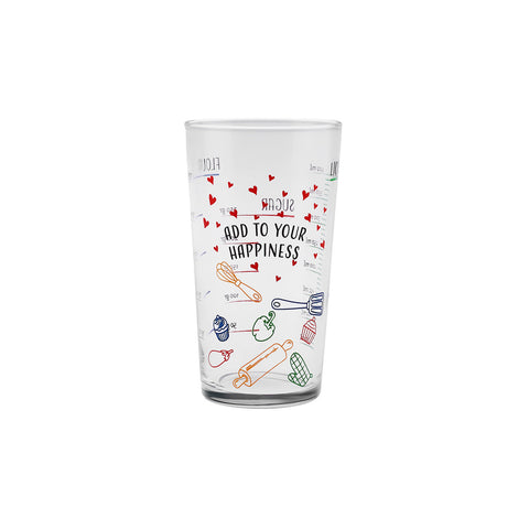 Karaca Carme Kırmızı Ölçü Bardağı 550 ml  