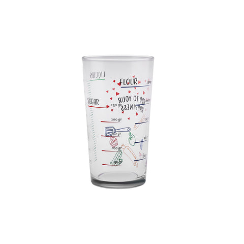 Karaca Carme Kırmızı Ölçü Bardağı 550 ml  