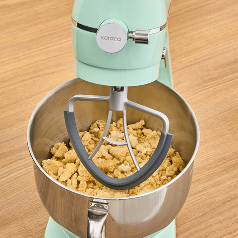 Karaca Multichef Artisan Standmixer mit Digitaldisplay, Gusseisen, Mint, 1800W, 7L