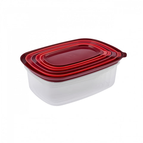 Karaca Vicks Red Velvet 6-teiliges Lagerbehälter