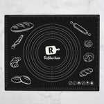 Karaca Refika's Measuring Dough Rolling Mat – Silpat 40x50 cm
 