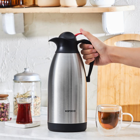 Karaca Clark Çay Termosu, 2,5 L, Inox  
