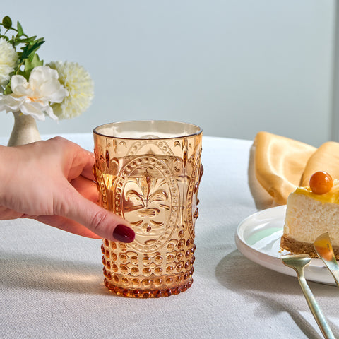 Karaca Moise Acryl Trinkglas, 400 ml, Orange