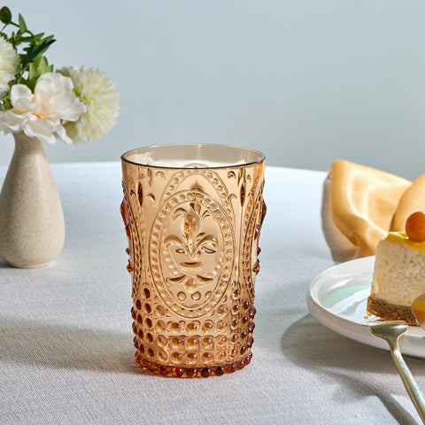 Karaca Moise Acryl Trinkglas, 400 ml, Orange