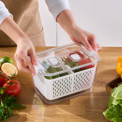 Karaca Citrus Vegetable / Fruit Storage Container L