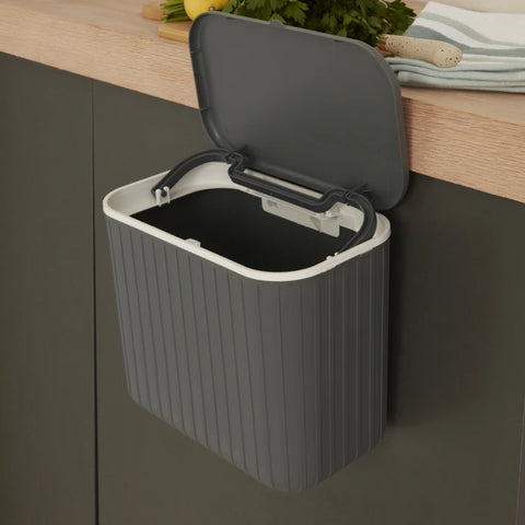 Karaca Home Pino 8 L Trash Bin Gray  