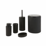Karaca Home Mayra 5-teiliges Badezimmer Set Schwarz