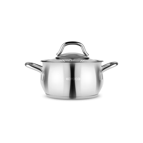 Karaca Emirgan Induction Steel Pot, 14 cm