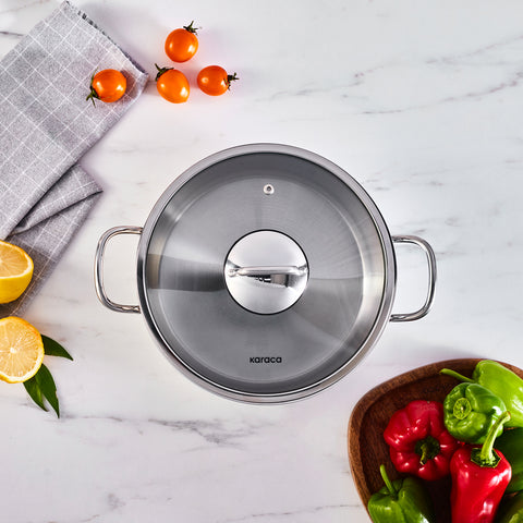 Karaca Emirgan Induction Steel Pot, 24 cm