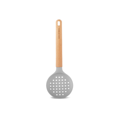 Karaca x Refika Gadgets Silikon-Schaumlöffel mit Holzgriff