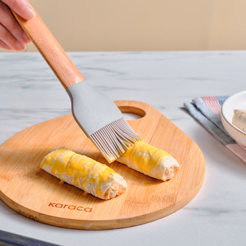 Karaca x Refika Gadgets Wooden-Handled Silicone Brush