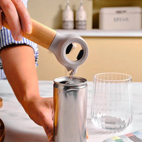 Karaca x Refika Gadgets Wooden-Handled 3-in-1 Bottle Opener