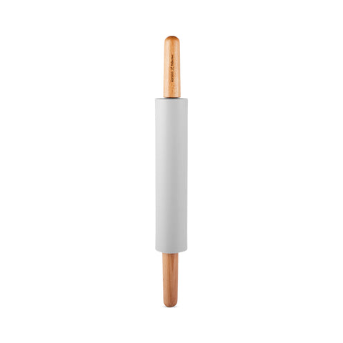 Karaca x Refika Gadgets Silikon-Teigrolle mit Holzgriff