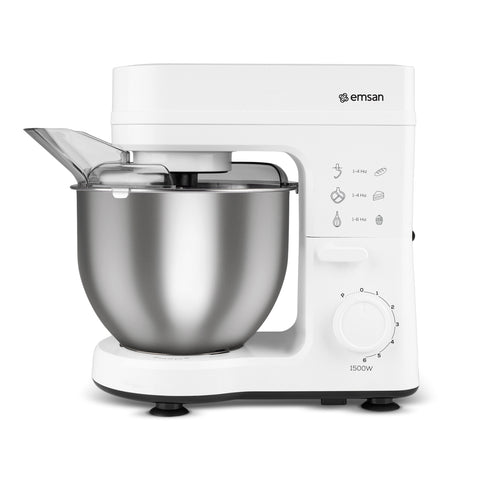 Karaca Maestrochef Stella Küchenmaschine Weiß 1500W 5L