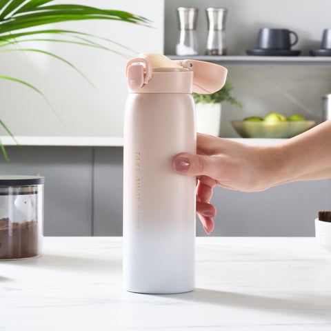 Karaca Skyfall Çelik Sızdırmaz Termos 500 Ml Pembe
 