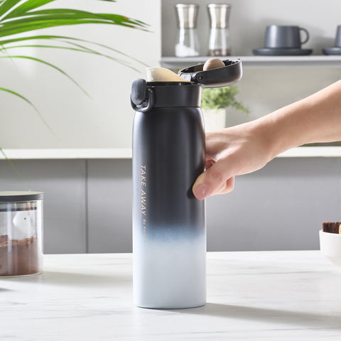 Karaca Skyfall Çelik Sızdırmaz Termos 500 Ml Siyah
 