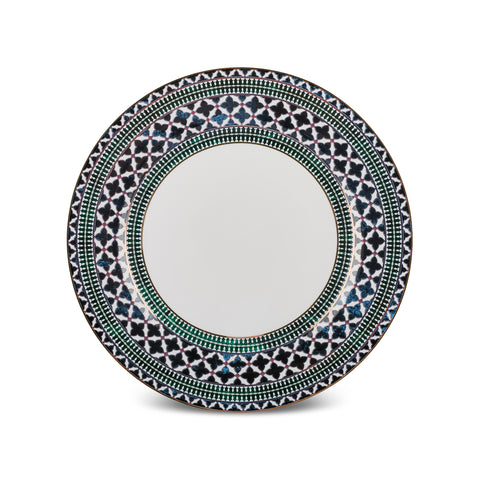 Karaca Elegance Bone Cordoba 53-teiliges Tafelservice für 12 Personen, Gold