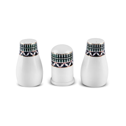 Karaca Elegance Bone Cordoba 53-teiliges Tafelservice für 12 Personen, Gold