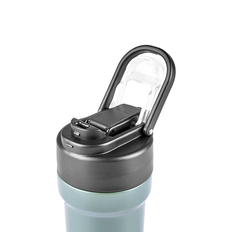 Karaca Thermosteel Camping 2 in 1 Çelik Termos 450 Ml Haki