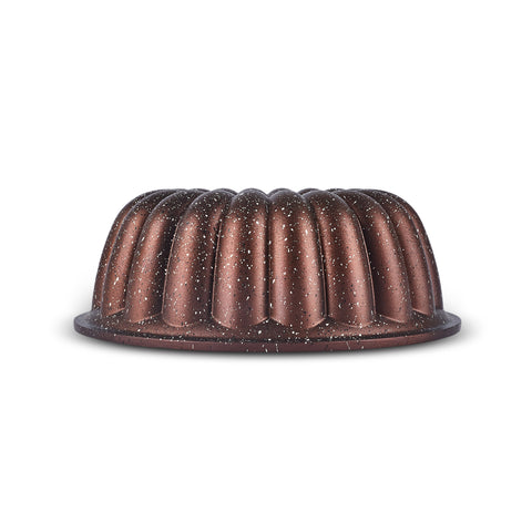 Karaca Cake Pro Lina Braune Kuchenform aus Aluminiumguss 25,5 cm
