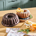 Karaca Cake Pro Lina Brown Cast Aluminum Cake Pan 25.5 cm
