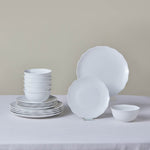  Karaca Scalloped 18-Piece Dinnerware Set for 6 People