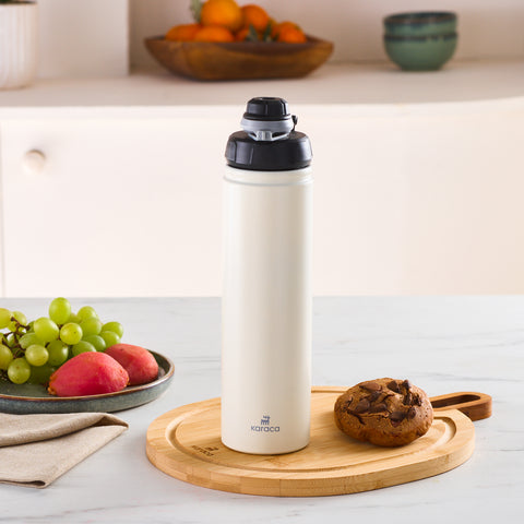 Karaca Thermosteel Earth Çelik Sızdırmaz Termos 680 Ml Bej