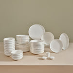 Karaca Red Carpet Collection Stream Bone Merope 53-Piece 12-Person Dinner Set Gold
 