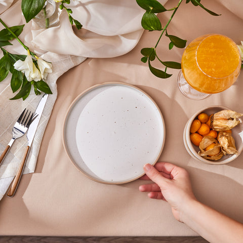 Karaca Dot Reaktif Pasta Tabağı 20 cm