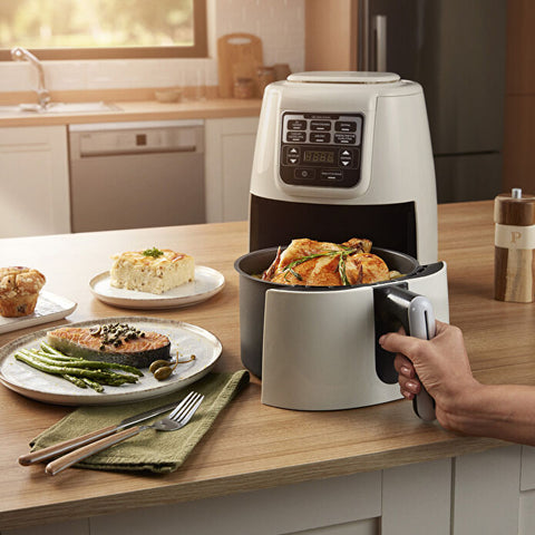 Karaca Air Pro Cook XL 2 in 1 Konuşan AirFryer Mineral Gold 4L